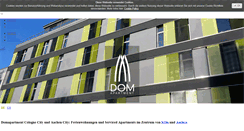 Desktop Screenshot of domapartment.com